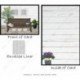 Farmhouse  - Bench and Violets