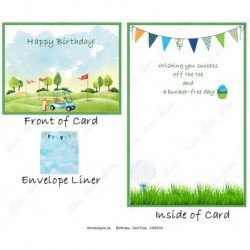 Birthday - Golf Day