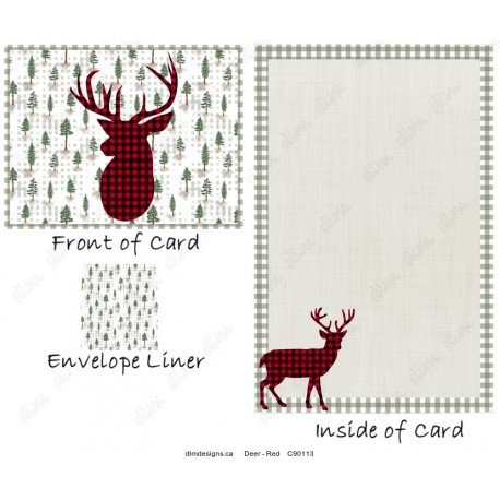 Deer - Red
