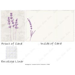Lavender Line Art 2